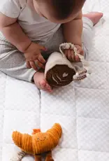 Living Textiles Living Textiles 2 Pack Mini Market Brunch Stroller Toys - Coffee & Croissant