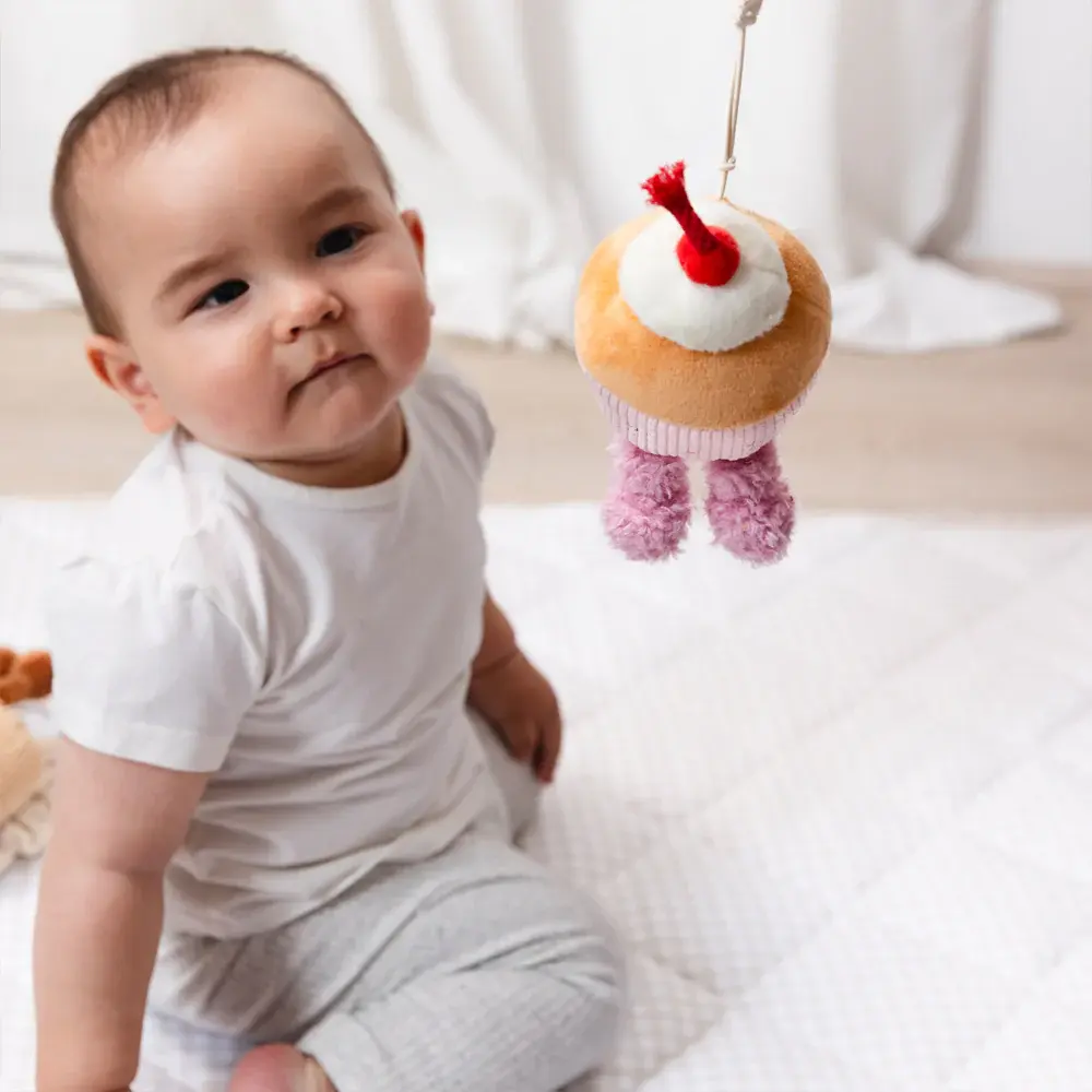 Living Textiles Living Textiles 2 Pack Mini Market Brunch Stroller Toys - Ice Cream & Cupcake