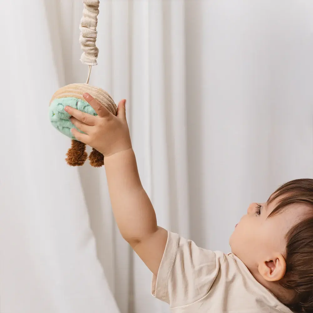 Living Textiles Living Textiles 2 Pack Mini Market Brunch Stroller Toys - Boba Tea & Donut