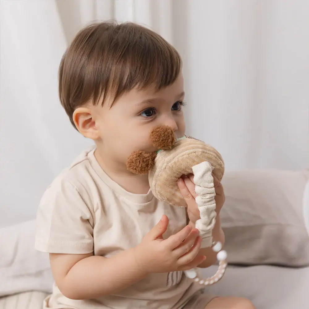 Living Textiles Living Textiles 2 Pack Mini Market Brunch Stroller Toys - Boba Tea & Donut