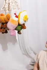 Living Textiles Living Textiles 2 Pack Mini Market Brunch Stroller Toys - Avocado & Egg on Toast