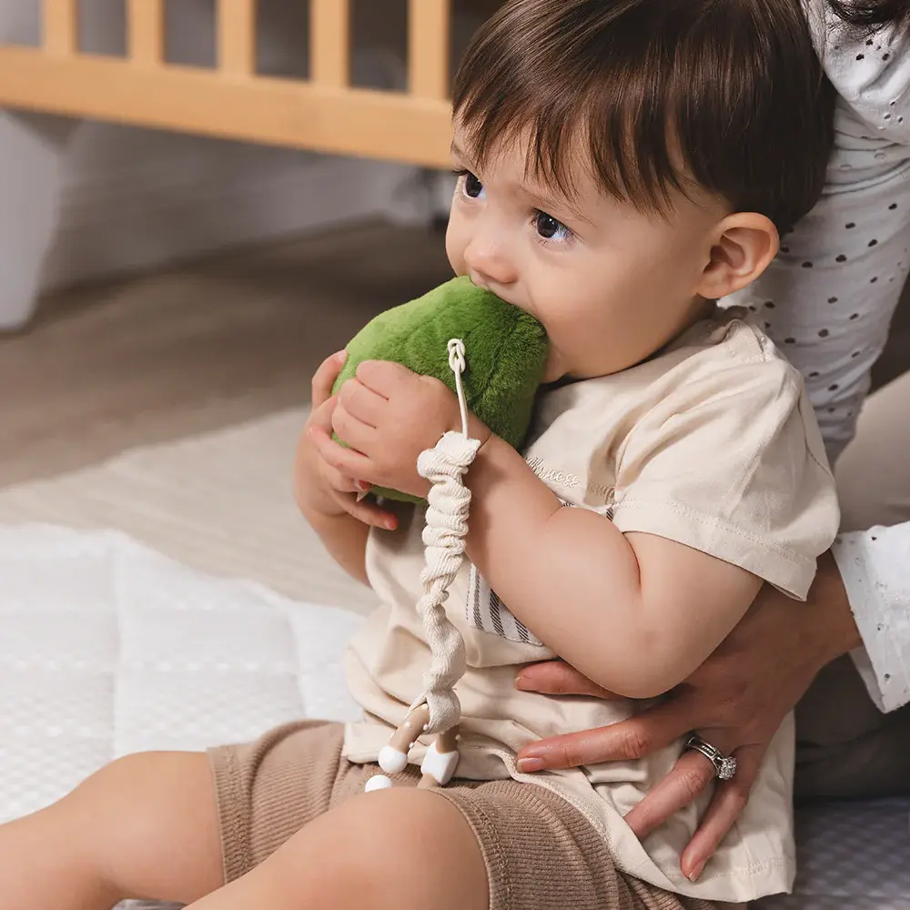 Living Textiles Living Textiles 2 Pack Mini Market Brunch Stroller Toys - Avocado & Egg on Toast