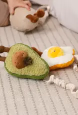 Living Textiles Living Textiles 2 Pack Mini Market Brunch Stroller Toys - Avocado & Egg on Toast
