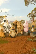 Living Textiles Living Textiles Australiana Stroller Toys 2pk - Kookaburra & Kangaroo