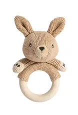 Living Textiles Living Textiles Australiana Ring Rattle - Kylie the Kangaroo