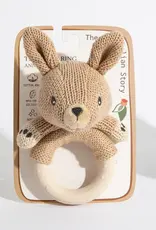 Living Textiles Living Textiles Australiana Ring Rattle - Kylie the Kangaroo
