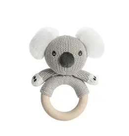 Living Textiles Living Textiles Australiana Ring Rattle - Keith the Koala