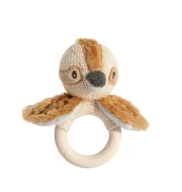 Living Textiles Living Textiles Australiana Ring Rattle - Kenny the Kookaburra