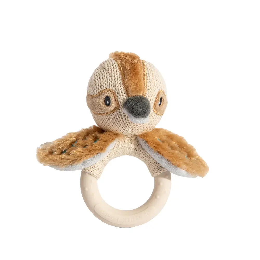 Living Textiles Living Textiles Australiana Ring Rattle - Kenny the Kookaburra