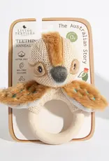 Living Textiles Living Textiles Australiana Ring Rattle - Kenny the Kookaburra