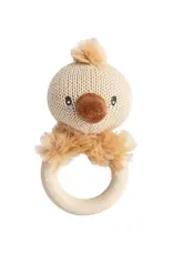 Living Textiles Living Textiles Australiana Ring Rattle - Emily the Emu