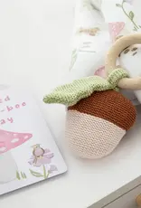 Living Textiles Living Textiles Whimsical Wonderland Ring Rattle - Acorn