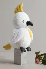 Living Textiles Living Textiles Australiana Knitted Toys - Colin the Cockatoo