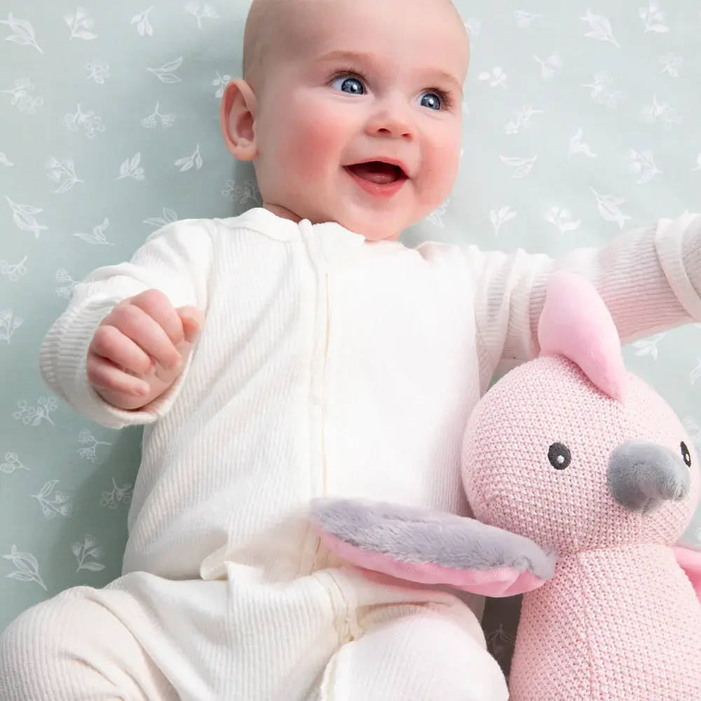 Living Textiles Living Textiles Australiana Knitted Toys - Gary the Galah