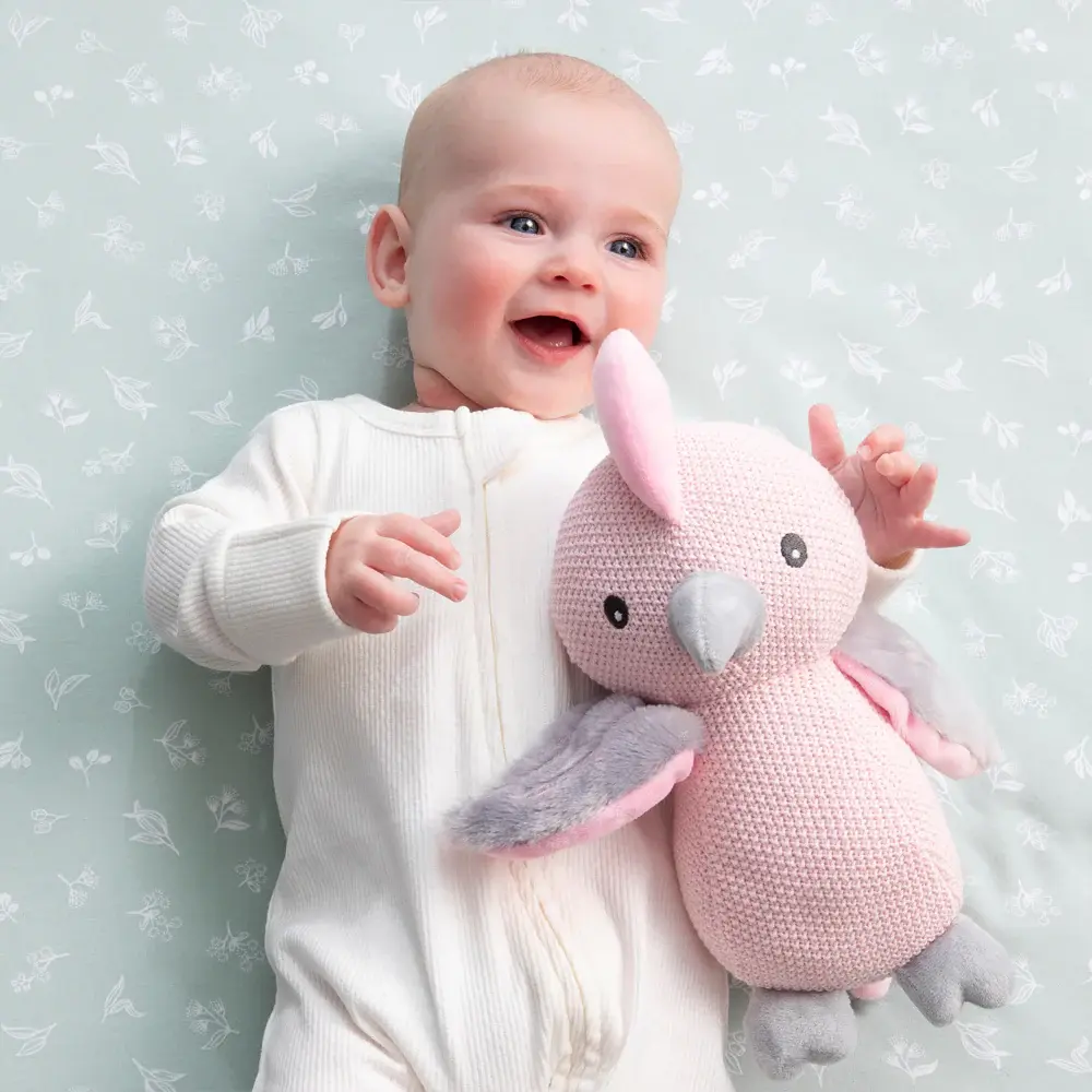 Living Textiles Living Textiles Australiana Knitted Toys - Gary the Galah