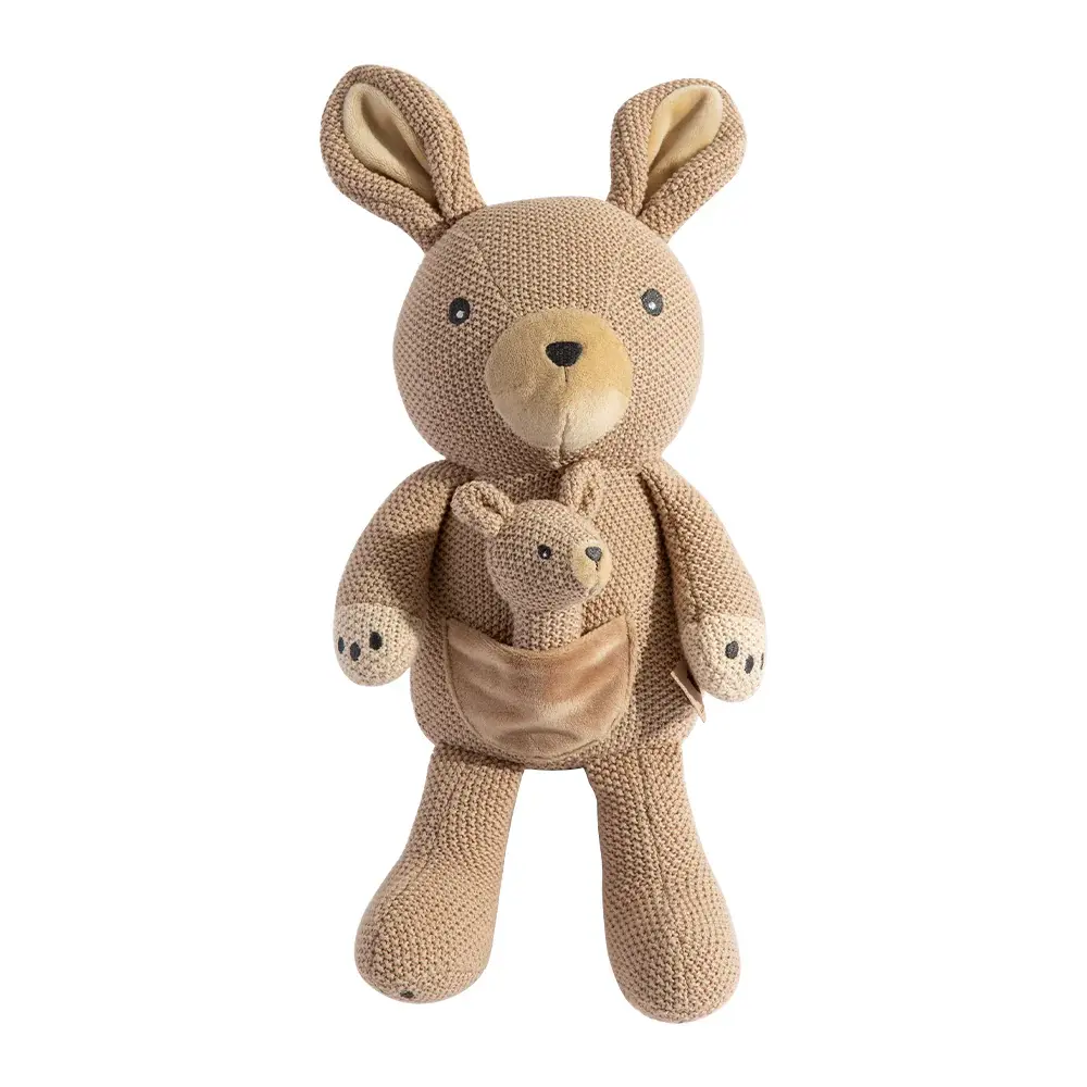 Living Textiles Living Textiles Australiana Knitted Toys - Kylie the Kangaroo
