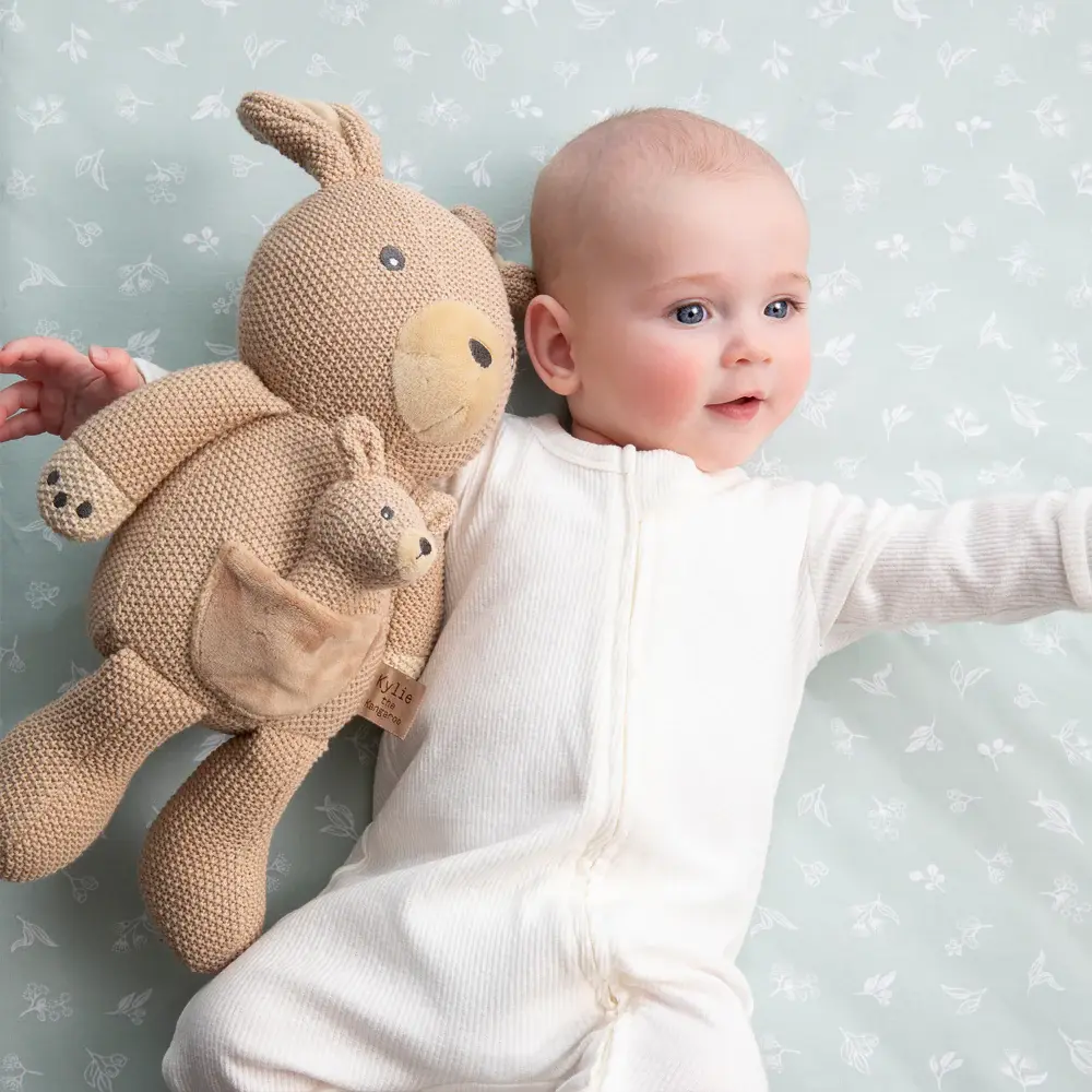 Living Textiles Living Textiles Australiana Knitted Toys - Kylie the Kangaroo