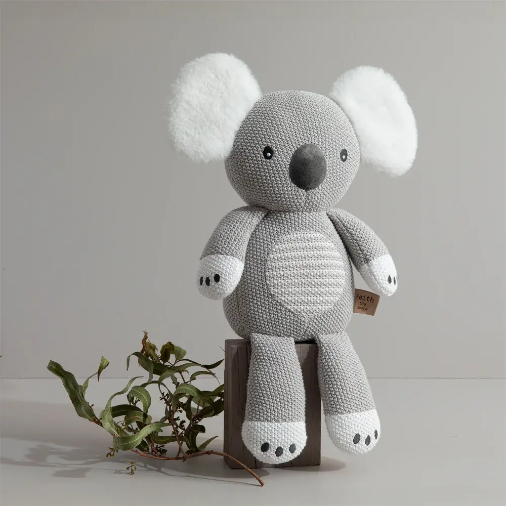 Living Textiles Living Textiles Australiana Knitted Toys - Keith the Koala