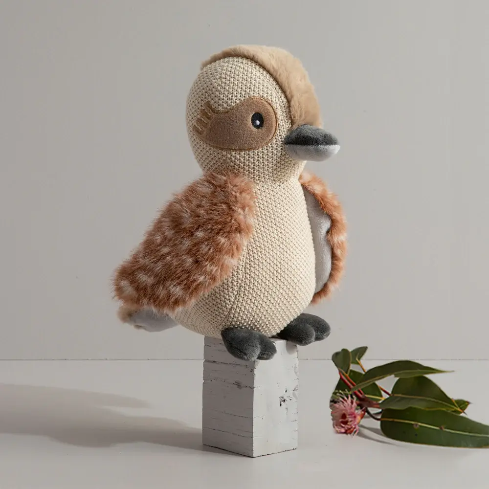 Living Textiles Living Textiles Australiana Knitted Toys - Kenny the Kookaburra