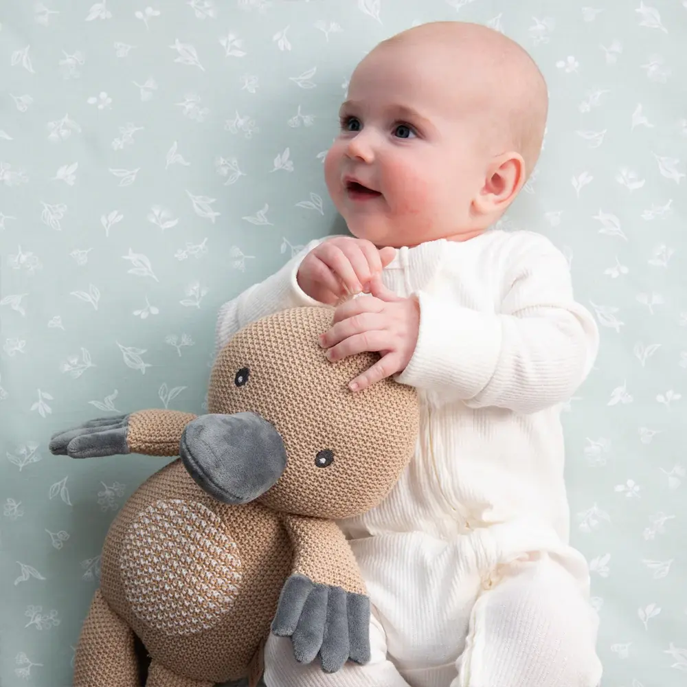 Living Textiles Living Textiles Australiana Knitted Toys - Penny the Platypus