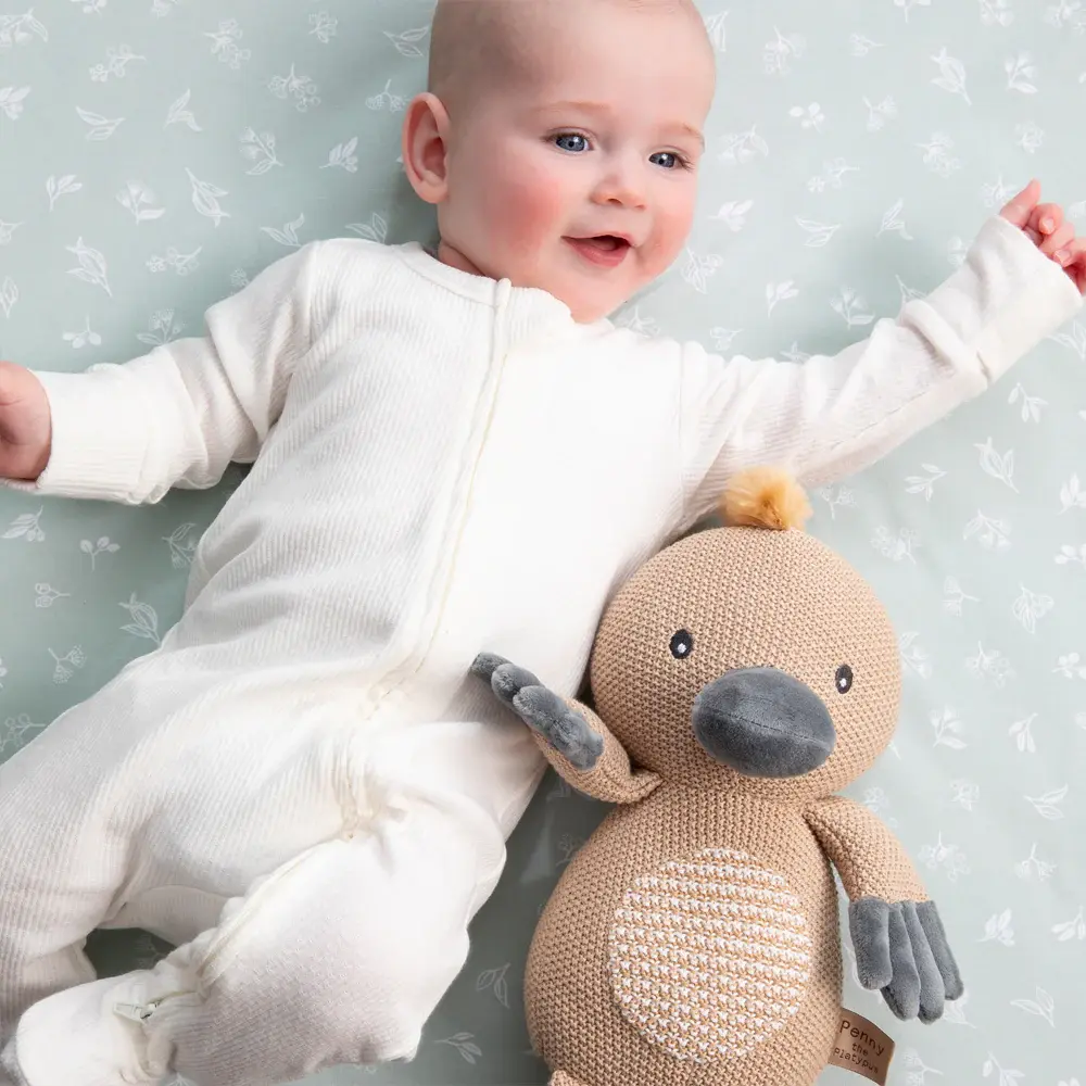 Living Textiles Living Textiles Australiana Knitted Toys - Penny the Platypus