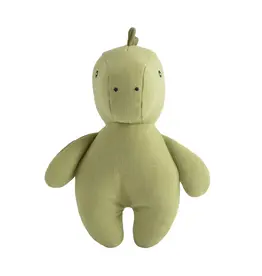 Living Textiles Living Textiles Small Linen Animal - Dennis the Dinosaur