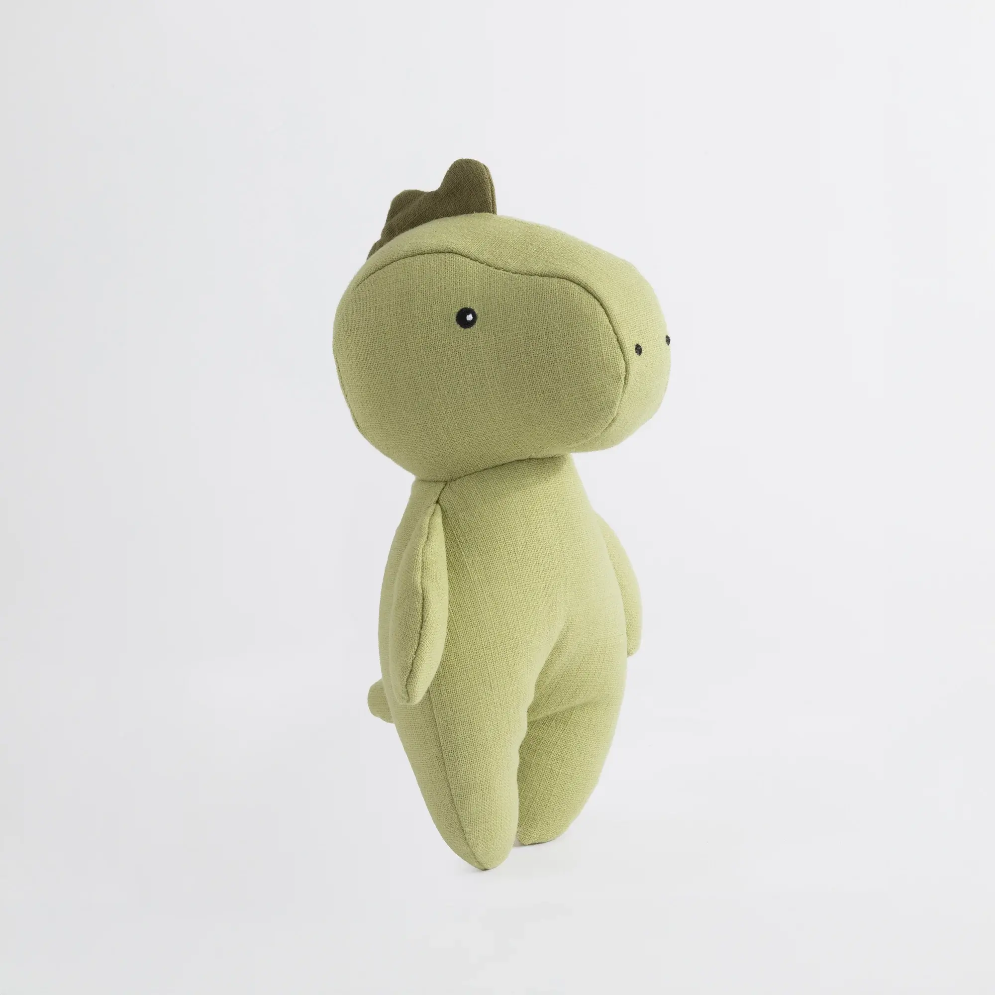 Living Textiles Living Textiles Small Linen Animal - Dennis the Dinosaur