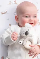 Living Textiles Living Textiles Organic Bassinet Fitted Sheet - Australiana