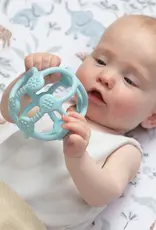 Living Textiles Living Textiles Organic Bassinet Fitted Sheet - Wild Safari