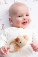 Living Textiles Living Textiles 2 Pack Organic Bedside Sleeper Fitted Sheet - Australiana