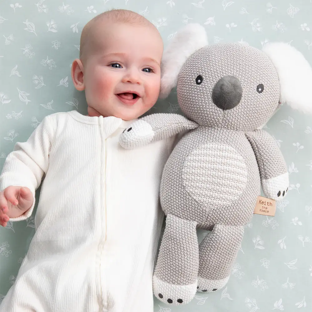 Living Textiles Living Textiles 2 Pack Organic Bedside Sleeper Fitted Sheet - Australiana