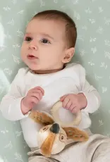 Living Textiles Living Textiles 2 Pack Organic Bedside Sleeper Fitted Sheet - Australiana