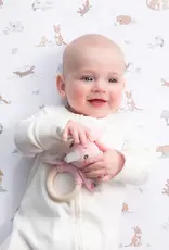 Living Textiles Living Textiles 2 Pack Organic Cot Fitted Sheet - Australiana