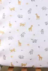 Living Textiles Living Textiles 2 Pack Organic Cot Fitted Sheet - Roam & Roar