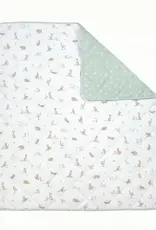 Living Textiles Living Textiles Reversible Quilted Cot Comforter - Australiana