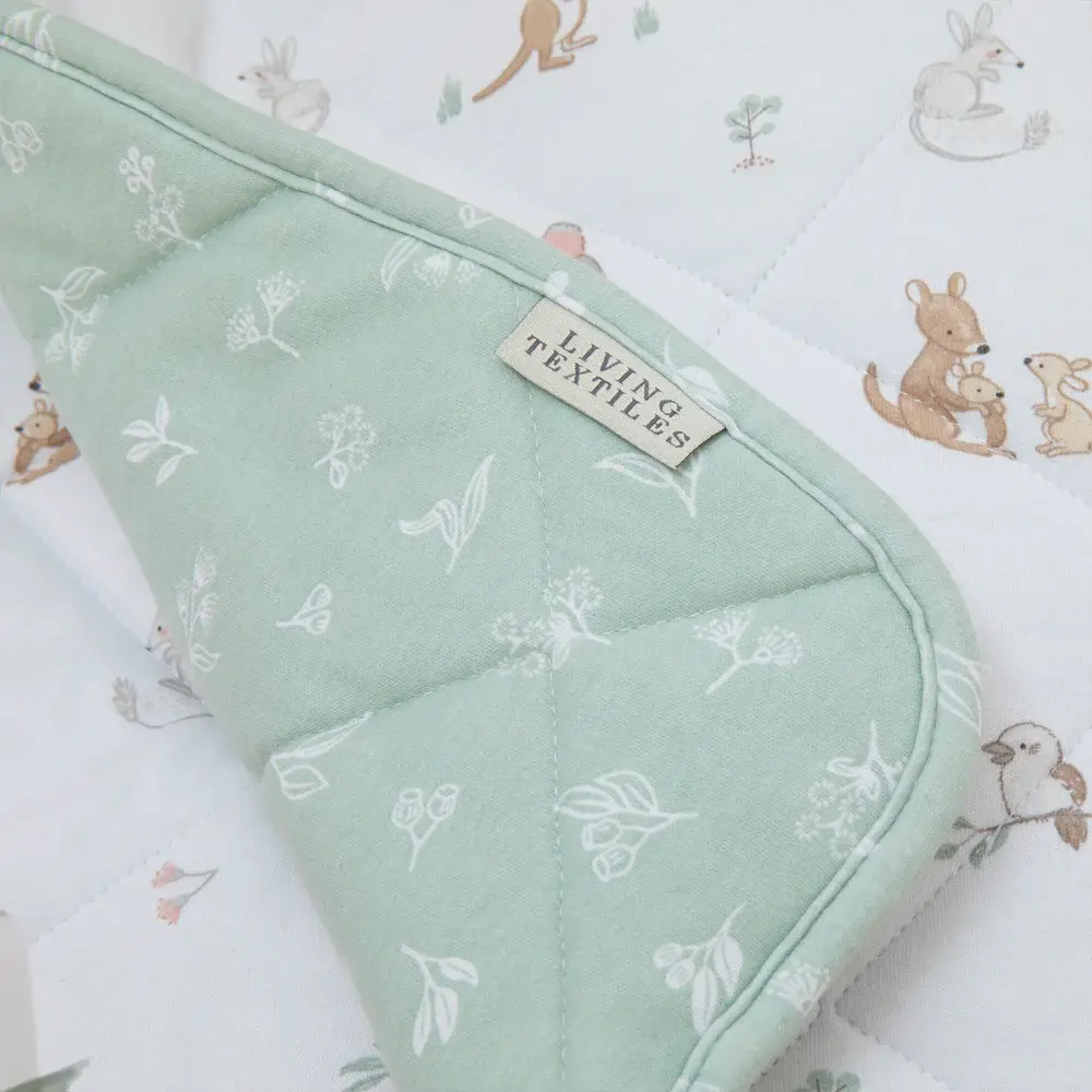 Living Textiles Living Textiles Reversible Quilted Cot Comforter - Australiana