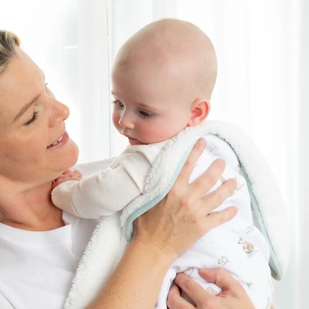 Living Textiles Living Textiles Sherpa Pram Blanket - Australiana