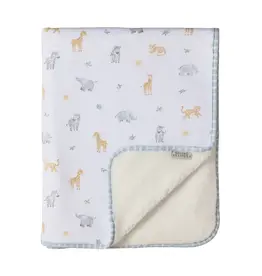 Living Textiles Living Textiles Sherpa Pram Blanket - Roam & Roar
