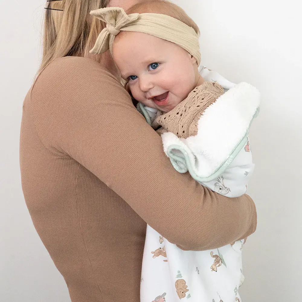 Living Textiles Living Textiles Sherpa Pram Blanket - Australiana