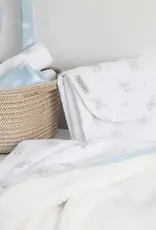 Living Textiles Living Textiles Sherpa Pram Blanket - Elephant Playtime