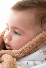 Living Textiles Living Textiles Sherpa Pram Blanket - Cuddly Bear