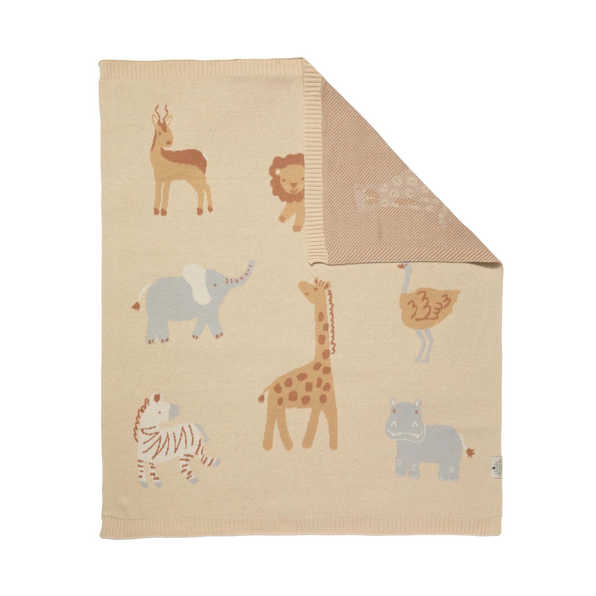 Living Textiles Living Textiles Jacquard Blanket - Wild Safari