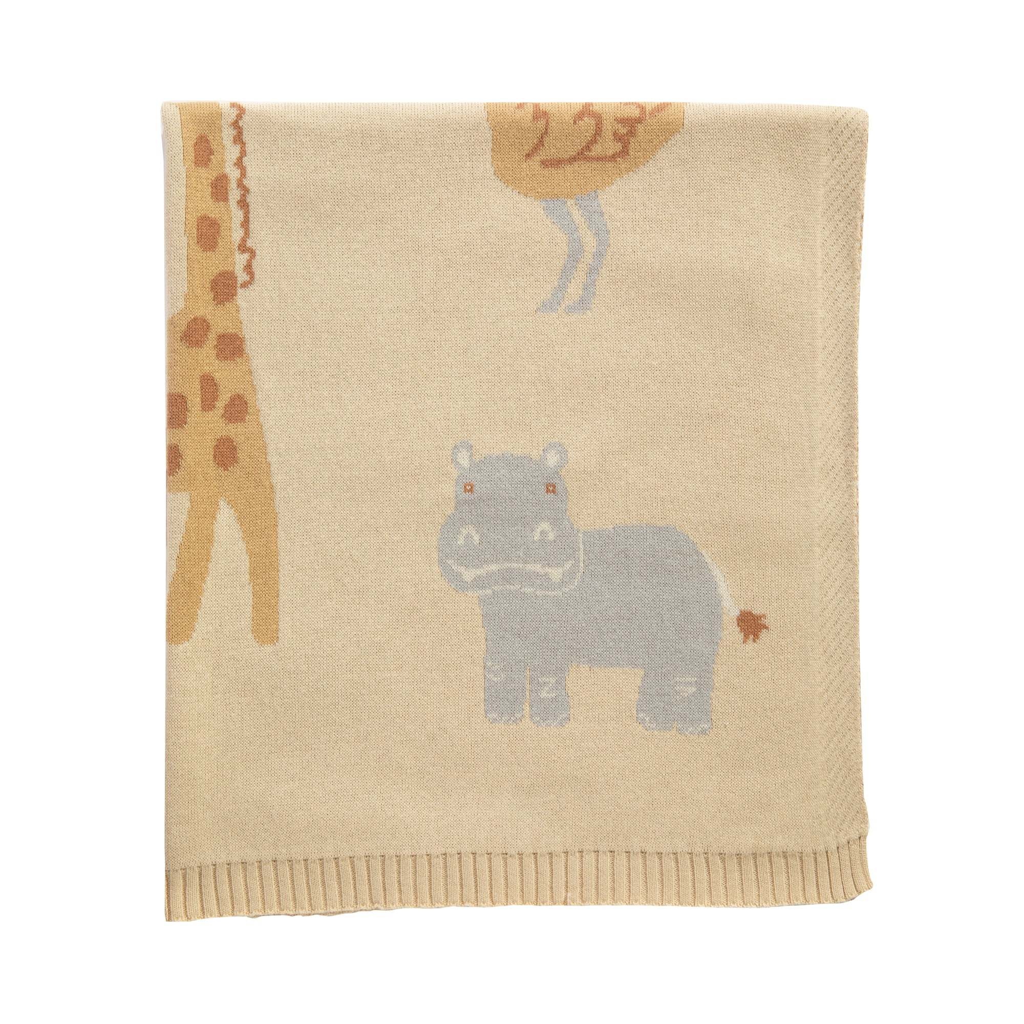 Living Textiles Living Textiles Jacquard Blanket - Wild Safari