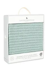 Living Textiles Living Textiles Cotton Cellular Blanket - Sage