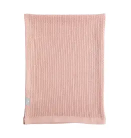 Living Textiles Living Textiles Cotton Cellular Blanket - Dusty Pink