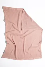 Living Textiles Living Textiles Cotton Cellular Blanket - Dusty Pink