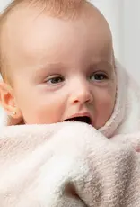 Living Textiles Living Textiles Chenille Blanket - Pink Hearts