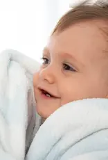 Living Textiles Living Textiles Chenille Blanket - Blue Clouds