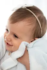 Living Textiles Living Textiles Chenille Blanket - Blue Clouds