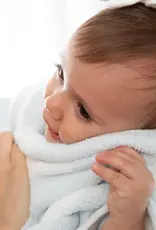 Living Textiles Living Textiles Chenille Blanket - Blue Clouds